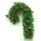 CEDAR 36 inches STICK (W/ APPLE, POMEGRANATE, BERRIES, NAT. CONES, HOLLY LVS & TWIGS)