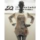 Ladies Knitted Pullover with woven+cable