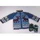 Children Knitted Jacquard Cardigan, E02535-2