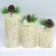 Pillar w/wooden pattern