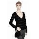 Ladies 65% Viscose 35% Polyamid Knitted Pullover