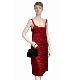 Ladies 95% Silk 5% Spandex Woven Dress