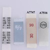 SIZE LABEL