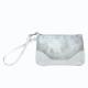 Cosmetic Bag with PU Leather Trim