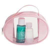 Cosmetic Bag (Oval shape with semi PVC)