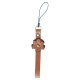 Single Flower Leather Phone Strap