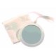 Round Shape Mirror with Square Shape PU Holder
