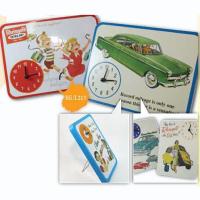Tin Desktop Clocks