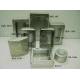 Tins with PVC Window (RE/L121;RE/L187B;SQ113) Tins with rivets and metal bars (RE/L131B;RE/L142) Tins with mesh body & lid (EL/L115D;CI/L103A), RE/L 121 
RE/L 187B 
SQ 113 
RE/L 131B 
RE/L 142 
EL/L 115D 
CI/L 103A