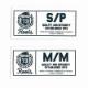 Printed Label on cotton tape