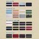 Contrast Color, TapePattern, Electro-plating color teeth, color thread