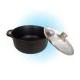 4QT Pot (w/ Glass Cover), WHJ-001