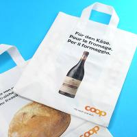 Soft loop handle bag