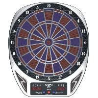 Dartboard with Electronic Scoring on 2 LED displays