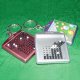 Acrylic lotto keychain with plastic balls, 97602