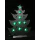 Green Tree Led Star Candle Arch