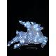 Embossed Reindeer LED Silhouette, KS-A042