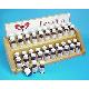Fragrant oils - 4-bootles (15ml) on wooden stand