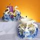 3 - swans optional oil burners and candle holder, A) AP 903 
B) AP 903B