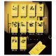 Solid Brass Luggage Tags With Leather Strap, BTL-01~BTL-10