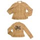Single-Ruffle Corduroy Jacket, GWA675
