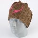 Reversible Knitted Fabric Beanie