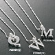 Silver Pendant, P2292P (Q) 
P2298P (W) 
P2288P (M)