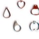 Pendant, (from top to bottom, from left to right) 2225L, 2226L, 2229L, 2228L & 2227L