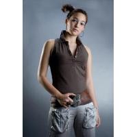 Polo Collar Tank Top