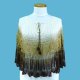LADIES' 100% RAYON HAND CROCHET CAPE.