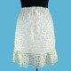 LADIES' 100% RAYON WOVEN BATTENBURG LACE SKIRT, OSS2002
