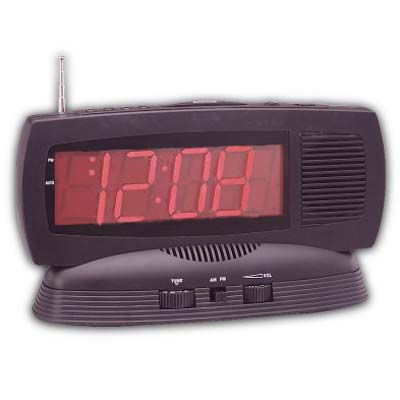 Jumbo LED Display Clock Radio
