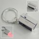 Sell Silver-plated Keychain - House with Red LED light