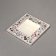 Sell Silver-plated Square Coaster with Pattern around (Set of 1)