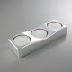 Silver-plated  inches3in1 inches Tea-light ...