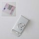 Silver-plated Euro Sign Money Clip, 2550MO