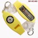 Compass & Thermometer Key Chain