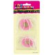 Terry Ponytail Holder w/ Chain of Beads, HS-WW9910-2
