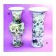 Famille Verte Vases 16-1/2 inches, R 
S