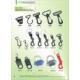Plastic Snap Hook Buckles, Key-holders