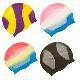 Multi Color Swim Caps, MC