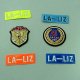 LA-LIZ Handmade Label / Reflective with Felt Label