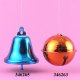 Round and Liberty bell hanging ornament, 346263/346265