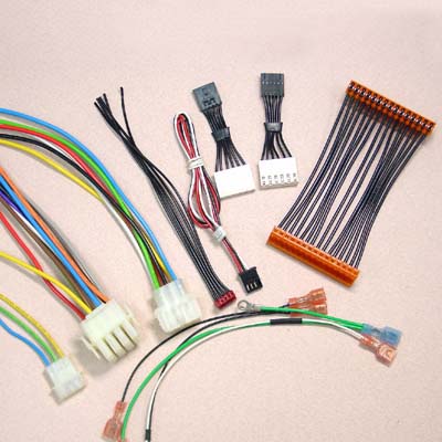Wire harness w-AMP connectors