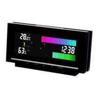 Color Information Thermo Hygro Clock