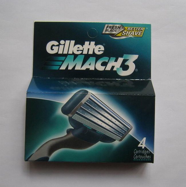 Gillette razor blades of mach3 4pack