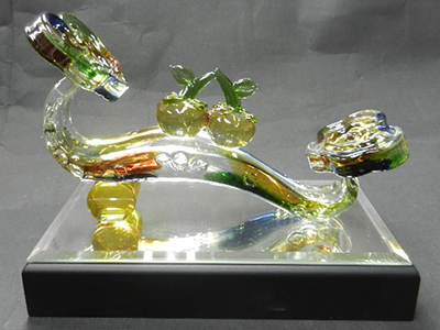 Lazurite/ Colored Glass