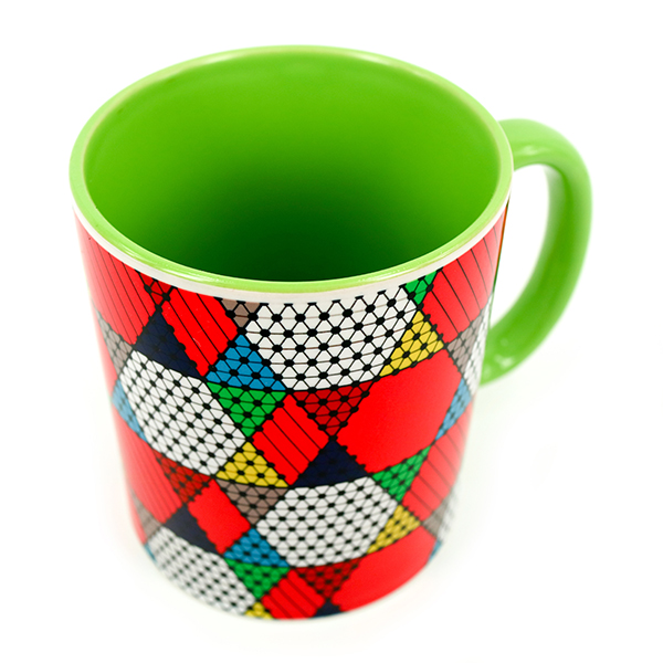 ChildHOOD Re-VISit -Chinese Battle Checkers- Coffee Mug