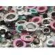 Metallic eyelets