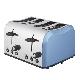 4 slice Stainless Steel toaster toaster, FT-103SS